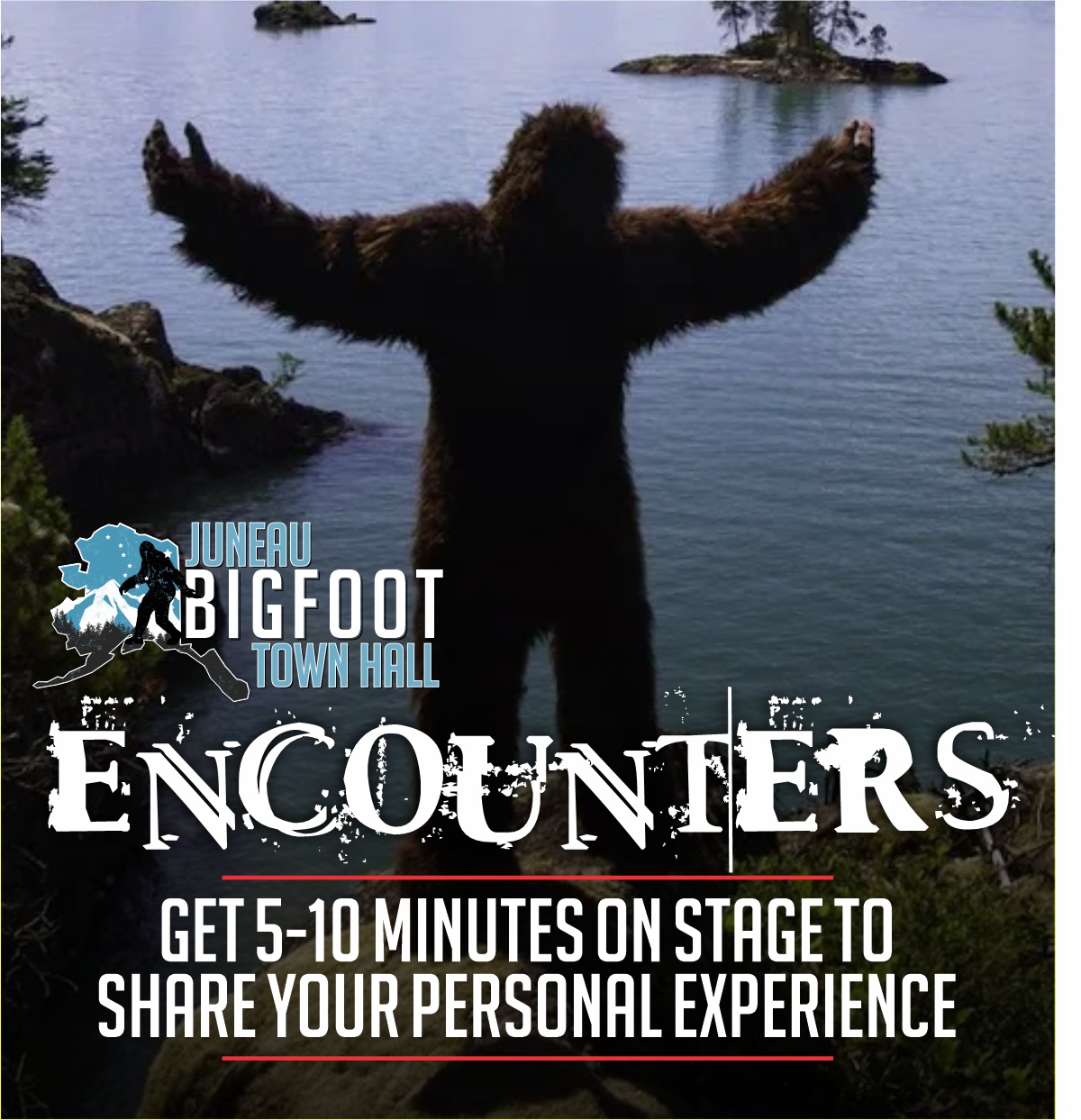 Juneau Bigfoot Town Hall - Encounters