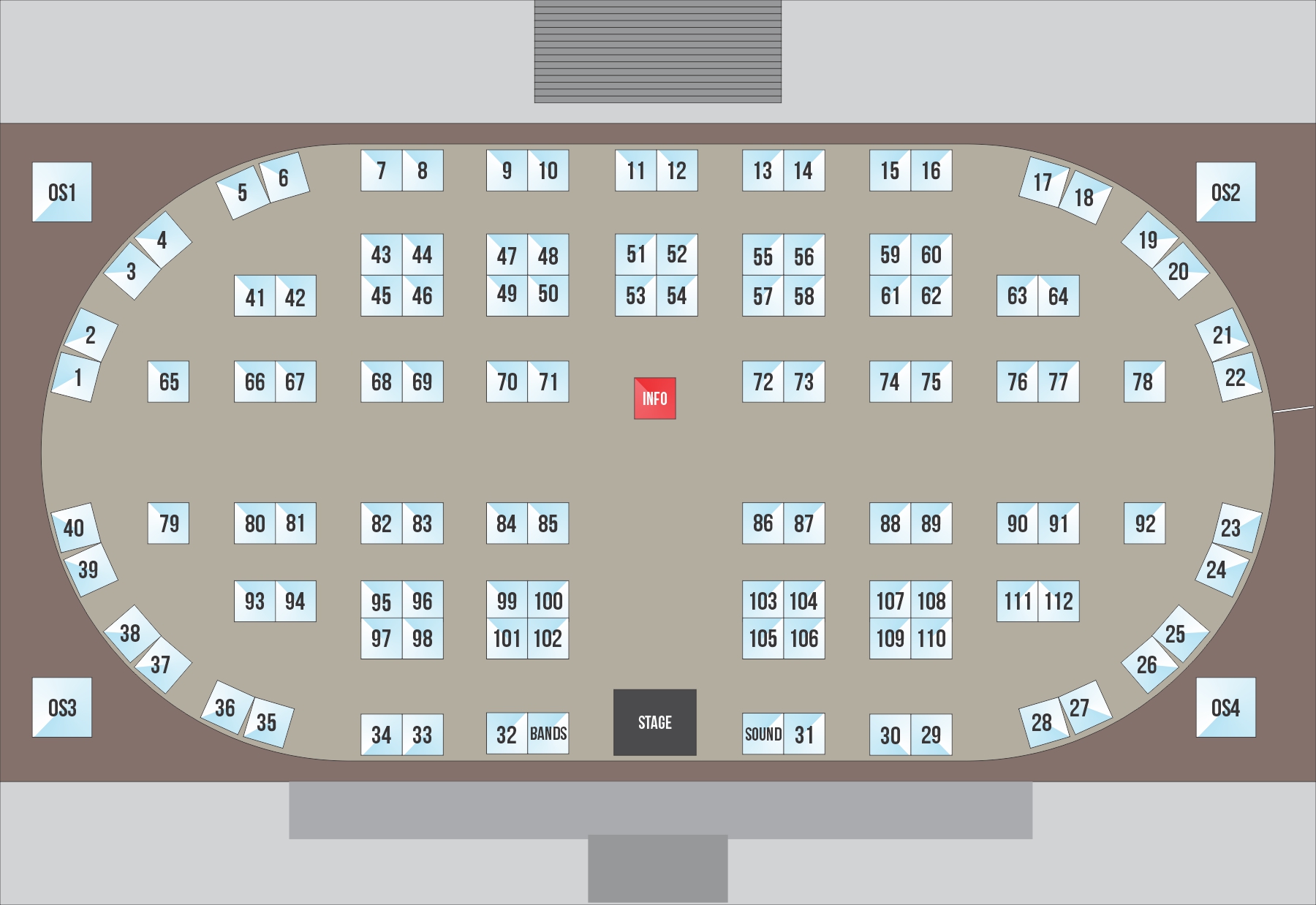 BaCON 2024 - Map and Vendor Layout