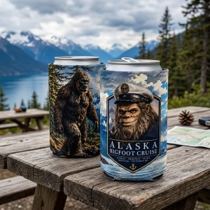 Alaska Bigfoot Neoprine Can Cooler