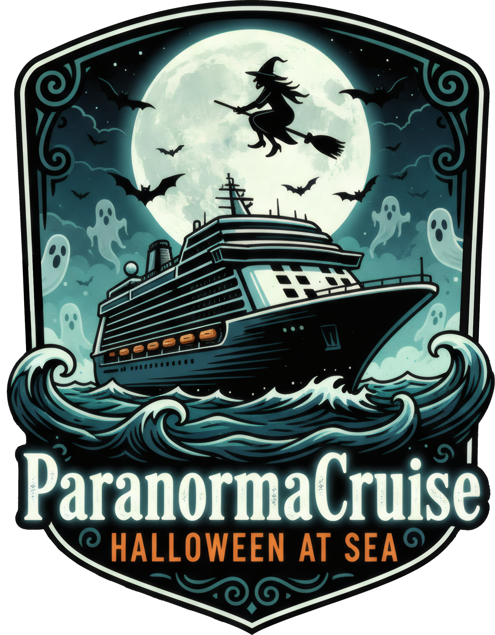ParanormaCruise - 12" Die Cut Door Magnet