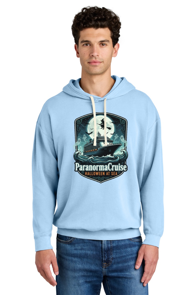 ParanormaCruise - Official Comfort Color Hoodie - Image 3