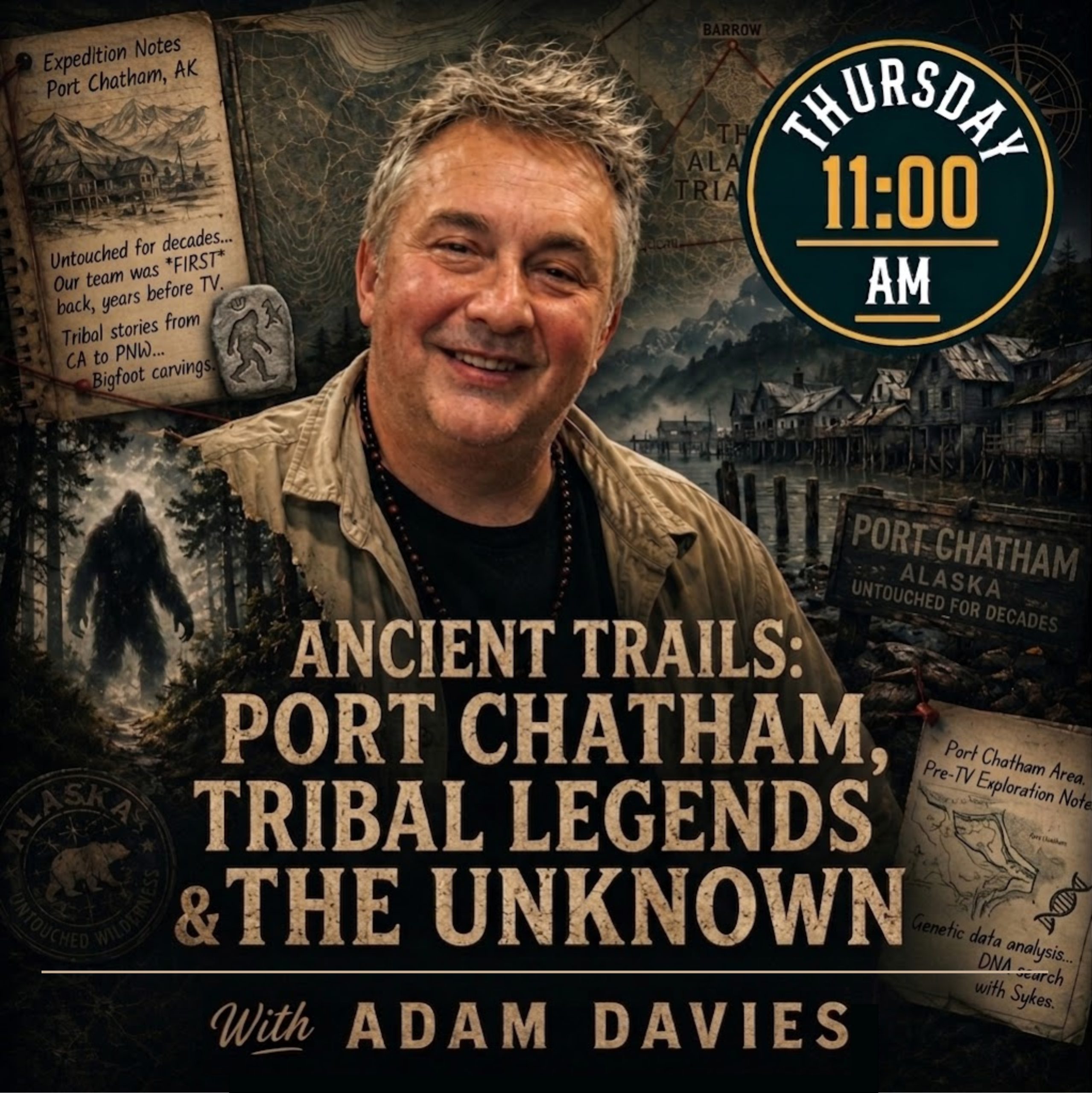 Adam Davies: Ancient Trails: Port Chatham, Tribal Legends & the Unknown