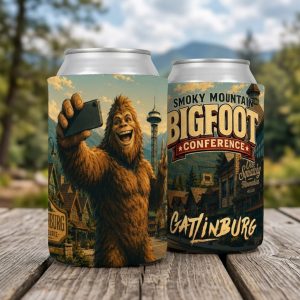 SMBC26 - SelfieSquatch Can Cooler