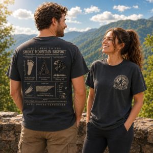 Smoky Mountain Bigfoot "Field Guide" T-Shirt | PRE-SALE