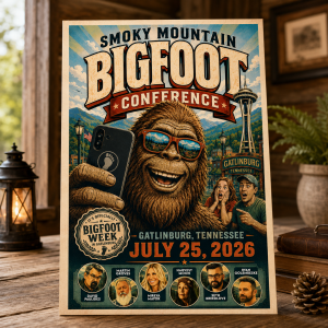 2026 Smoky Mountain Bigfoot Poster PRE-SALE