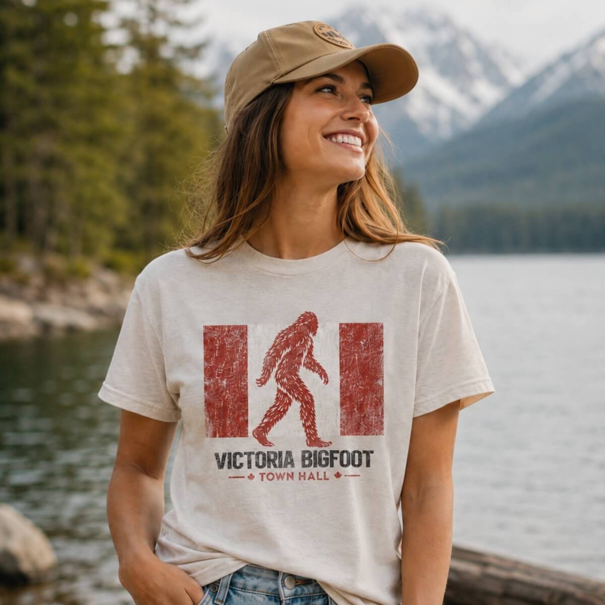 Victoria Bigfoot Town Hall -T-shirt
