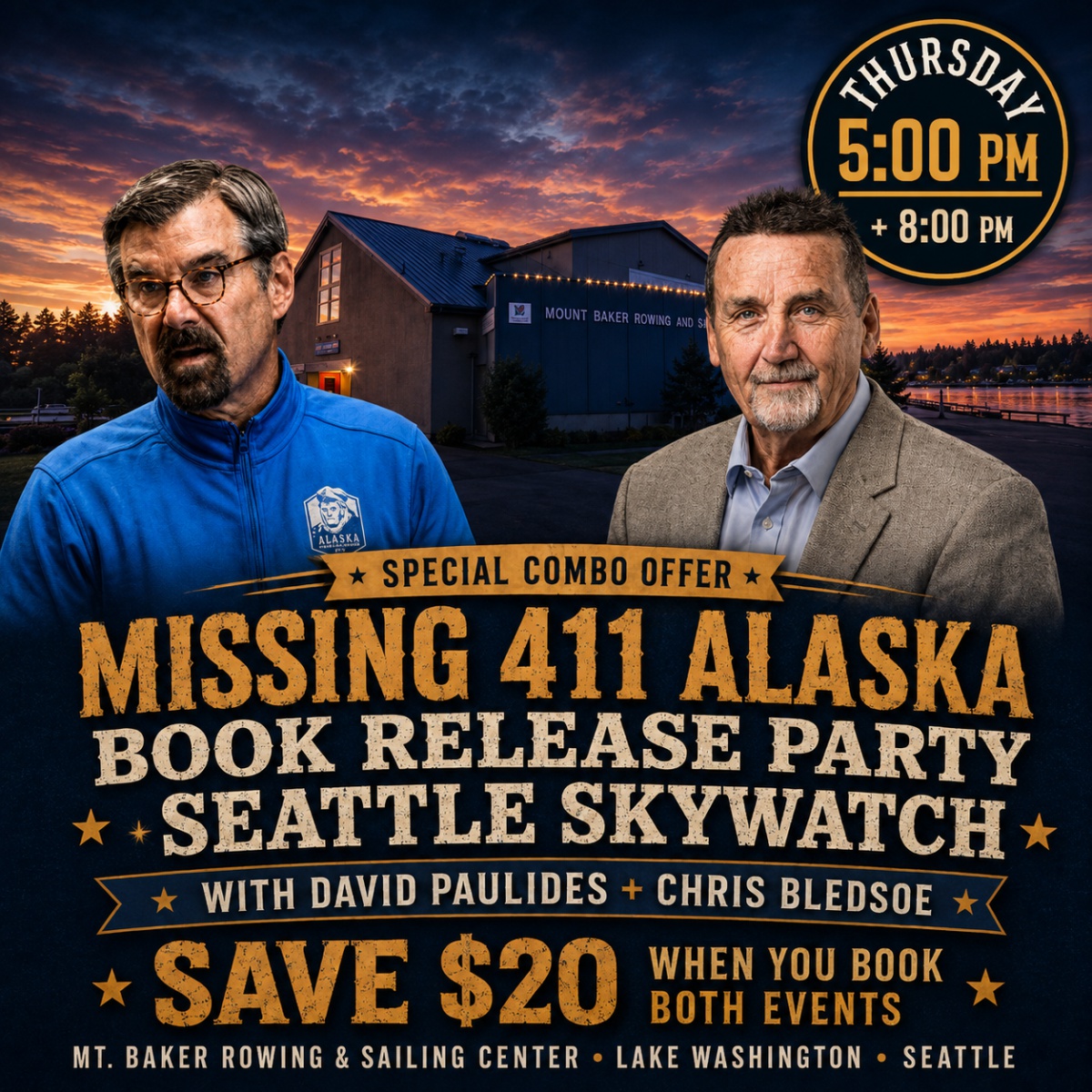 Missing 411: Alaska + Seattle Skywatch Combo