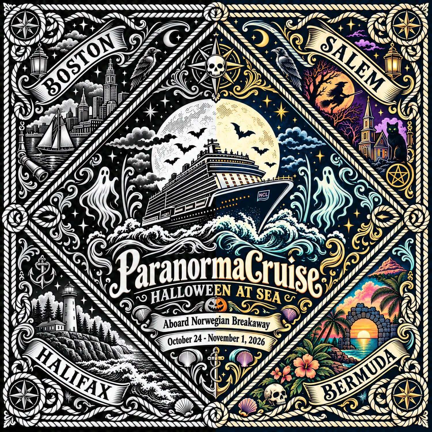 ParanormaCruise - OFficial High-Seas Bandana